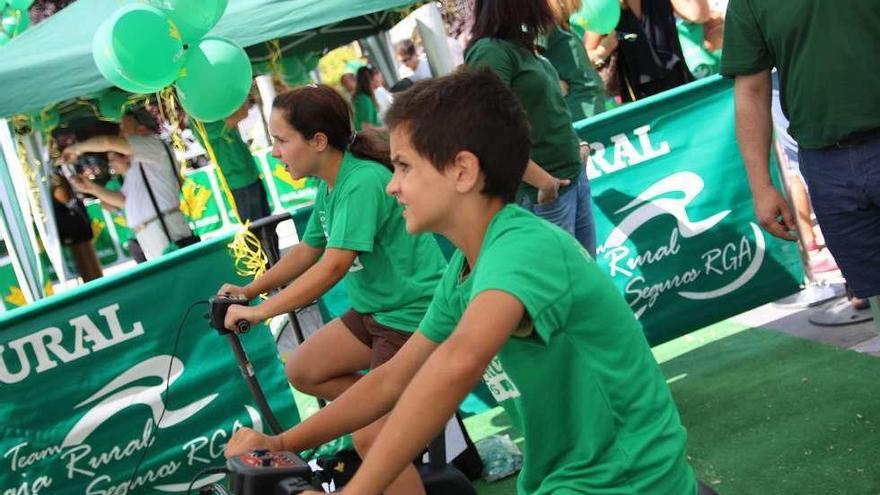 La Bicicleta Solidaria supera los 1.000 kilómetros al final de la jornada