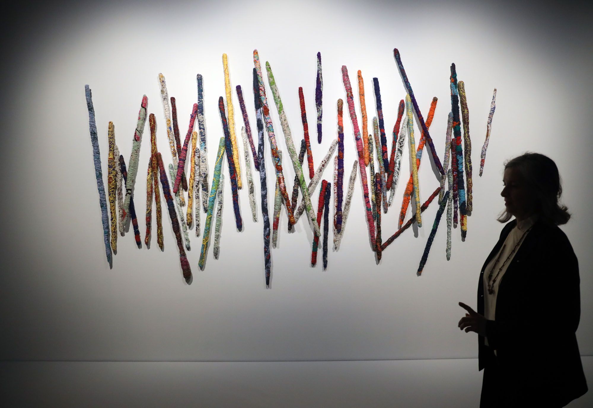 Exposición 'Sheila Hicks. Hilos que viajan', en el Centre Pompidou Málaga