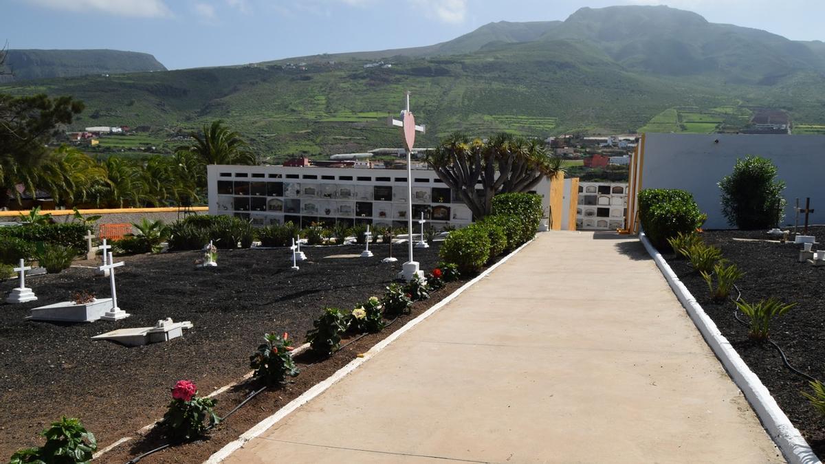 Imagen del cementerio de San Isidro en Gáldar.