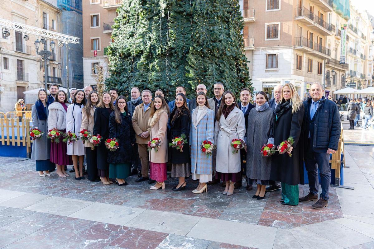 Ofrenda de las Fallas de Primera A el 1 de enero de 2026