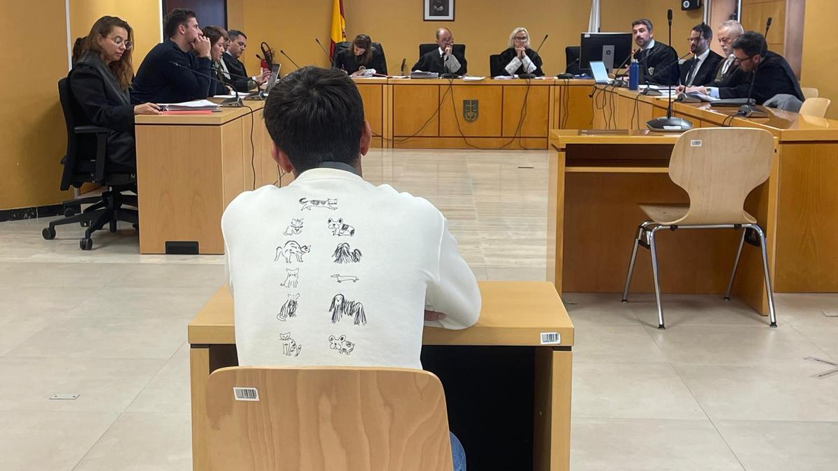 Uno de los testigos citados en la sesión de ayer, lunes.