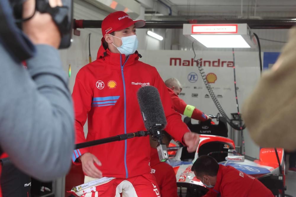 Boxes de la Formula E en Cheste