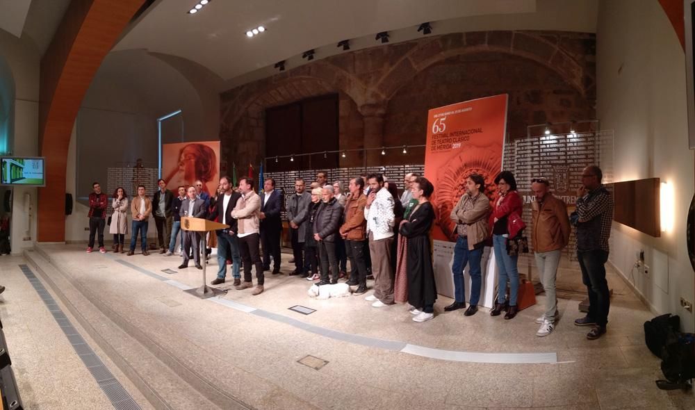 Presentación de la programación del Festival de Teatro de Mérida