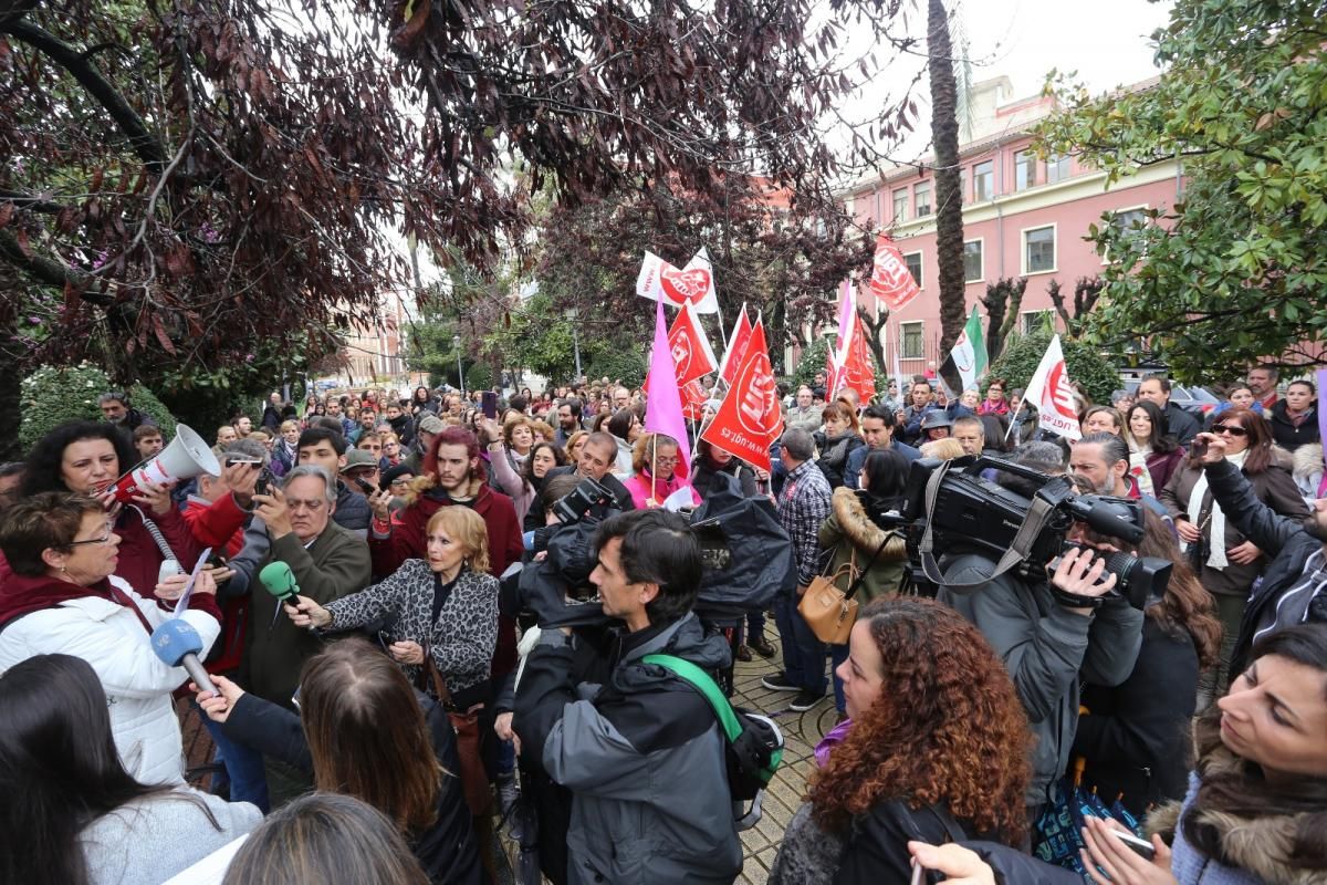 Huelga feminista en Extremadura