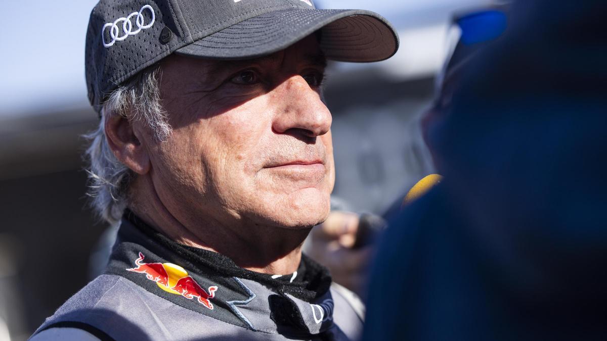 Carlos Sainz, en el Dakar.