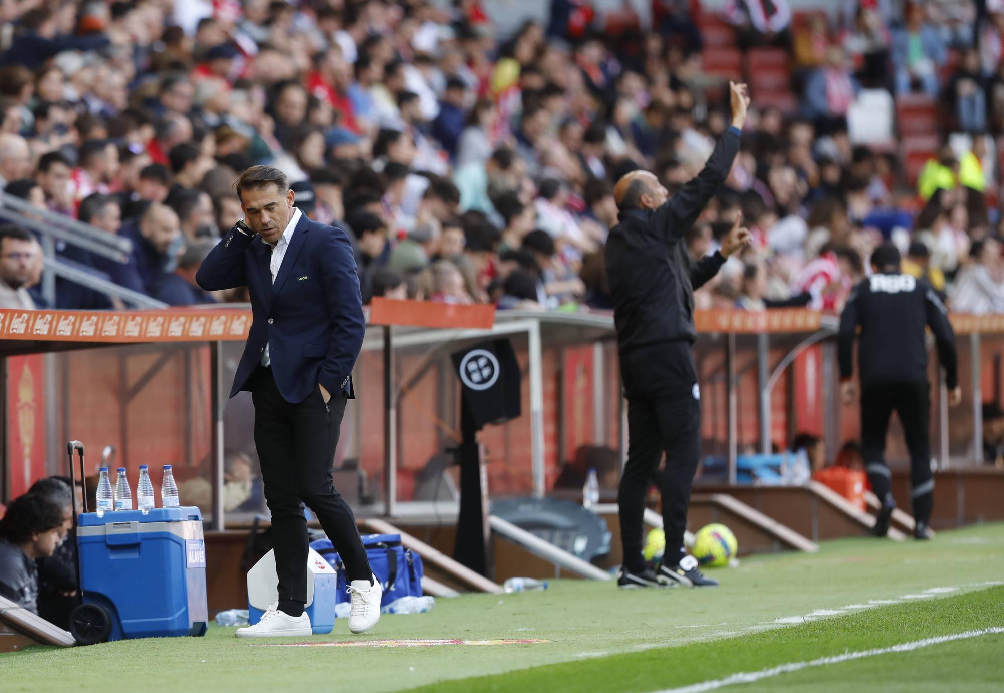 Así fue el encuentro entre el Sporting y el Alavés