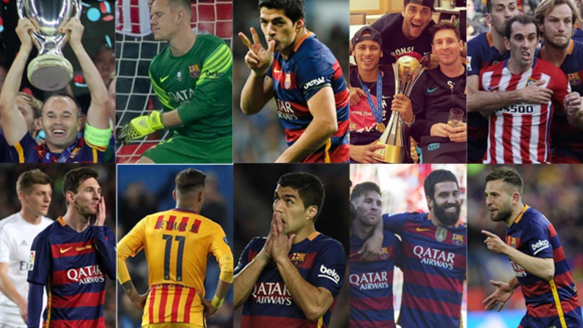 Imágenes de los 10 partidos clave del Barça 2015/16