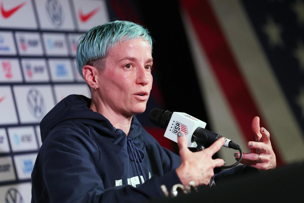 FIFA Women's World Cup 2023 - USA player Megan Rapinoe press conference