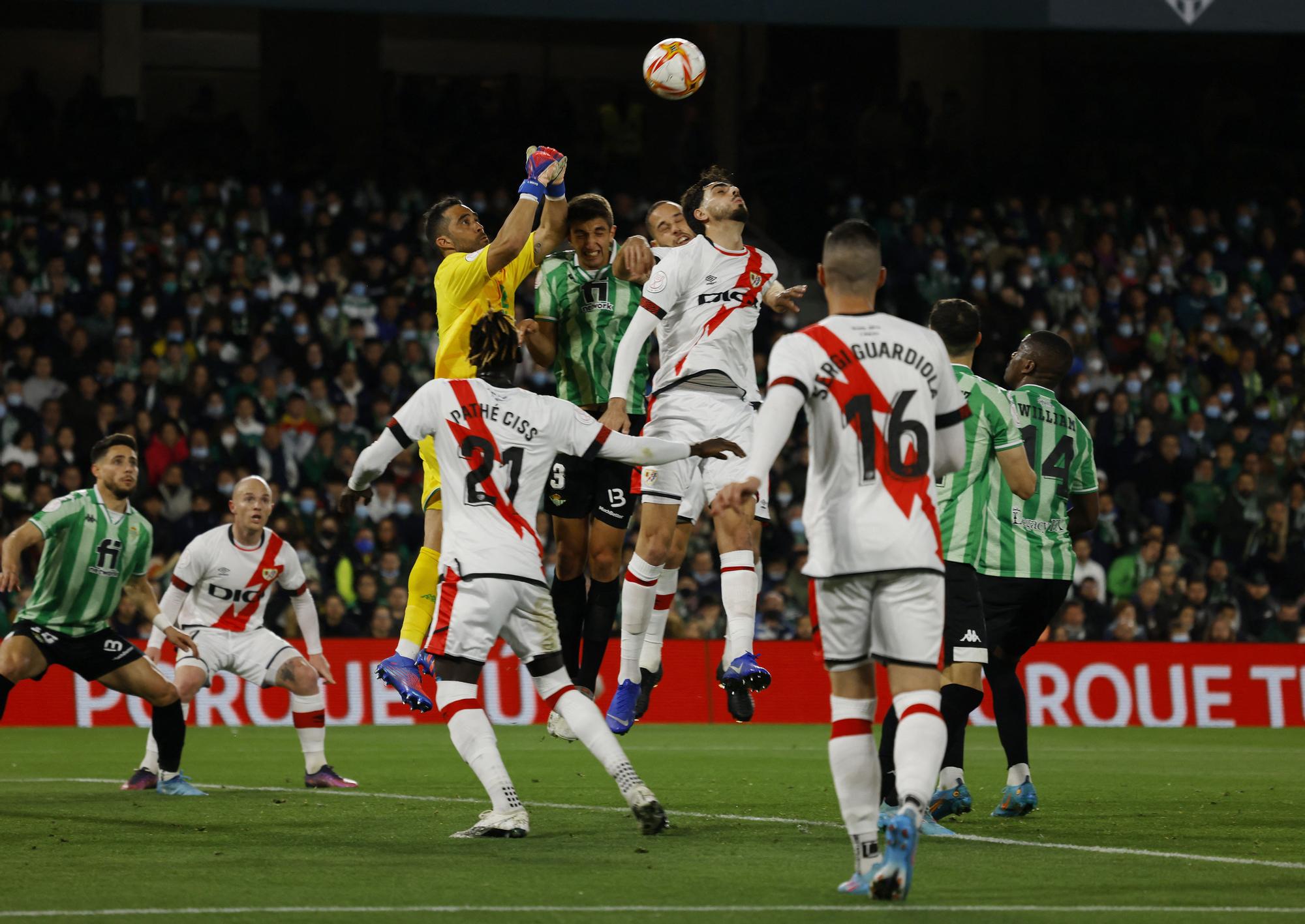 Betis - Rayo Vallecano, en imágenes