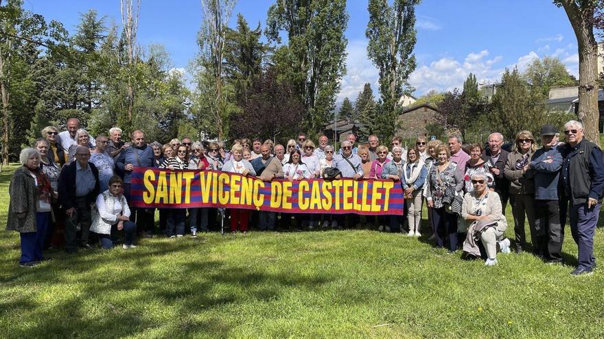 Sortida de la Penya Blaugrana de Sant Vicenç de Castellet a la Molina