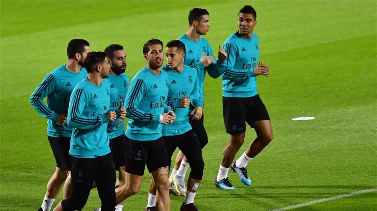 Los jugadores del Real Madrid, en peligro de cara al Clásico