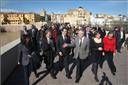 Griñán asiste a la inauguración de la reforma del paseo de la Ribera