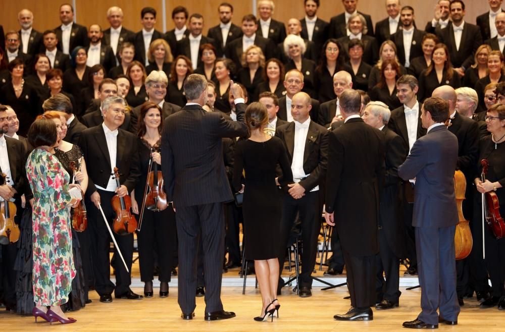 Premios Princesa de Asturias 2018: Concierto con los Reyes de España