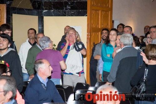 Manifestación "Unidos contra la corrupción" y posterior pleno en Caravaca