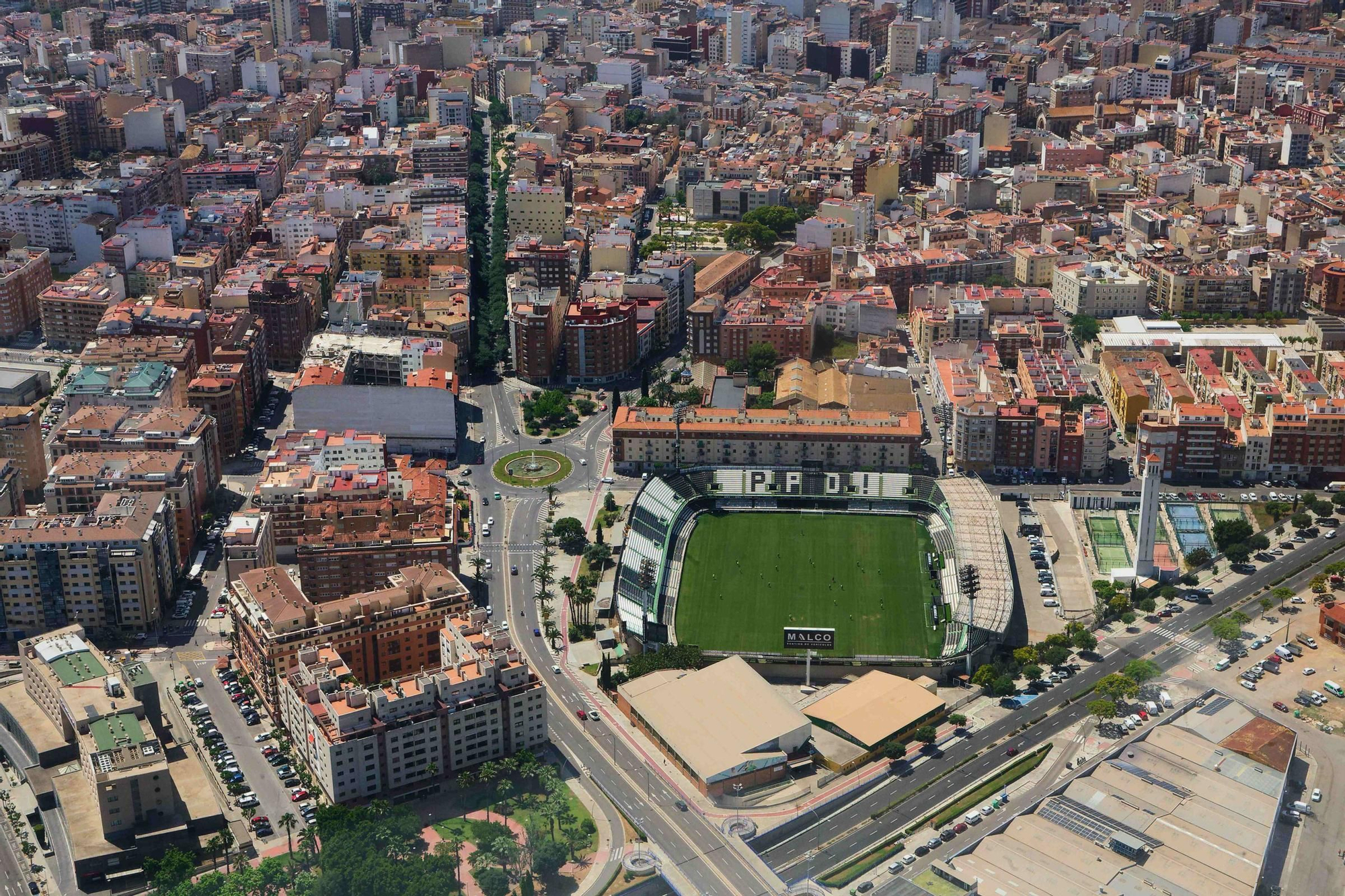 Castelló 'a vista de pájaro'
