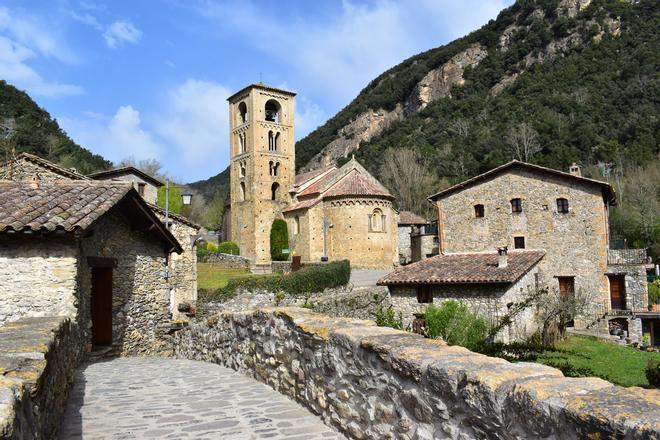 El pueblo de Beget, en Girona