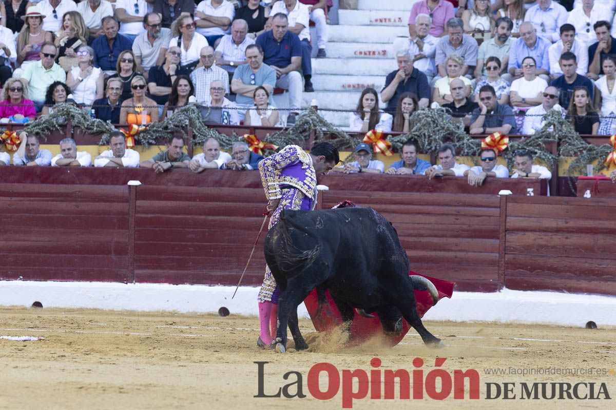 Tercer festejo de la Feria Taurina de Murcia (Talavante, Paco Ureña y Roca Rey), en imágenes