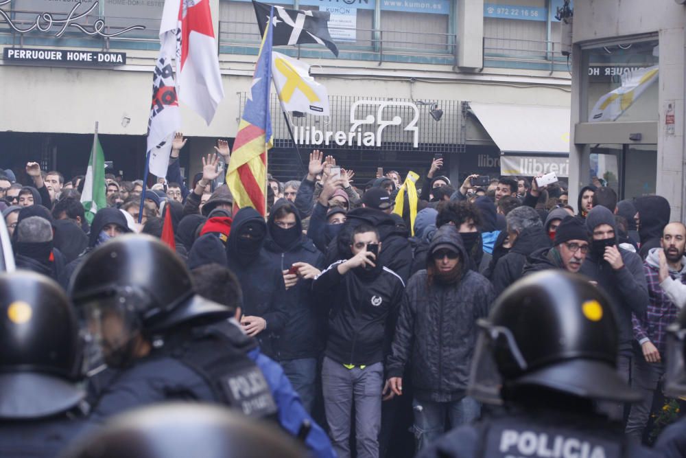 Manifestació antiborbònica a Girona