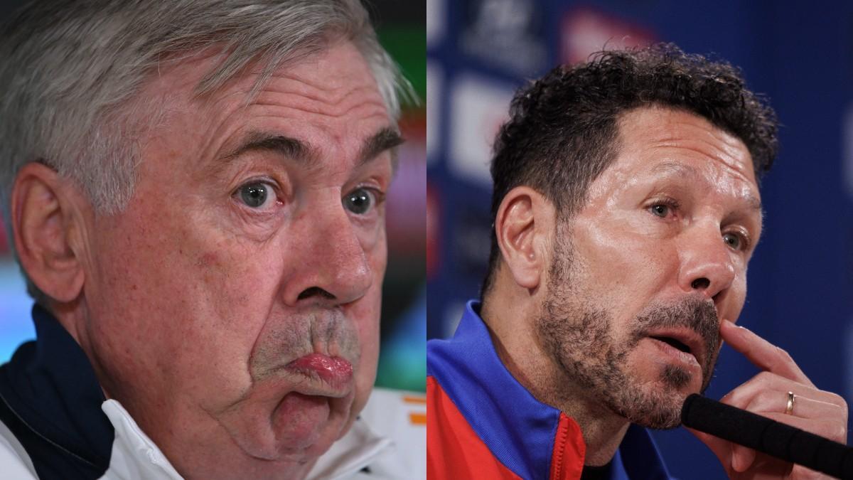 Ancelotti responde a Simeone: "Son espinas que duelen"