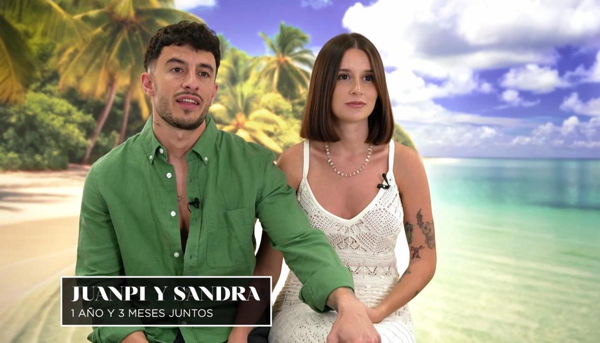 Juanpi y Sandra de 'La isla de las tentaciones'