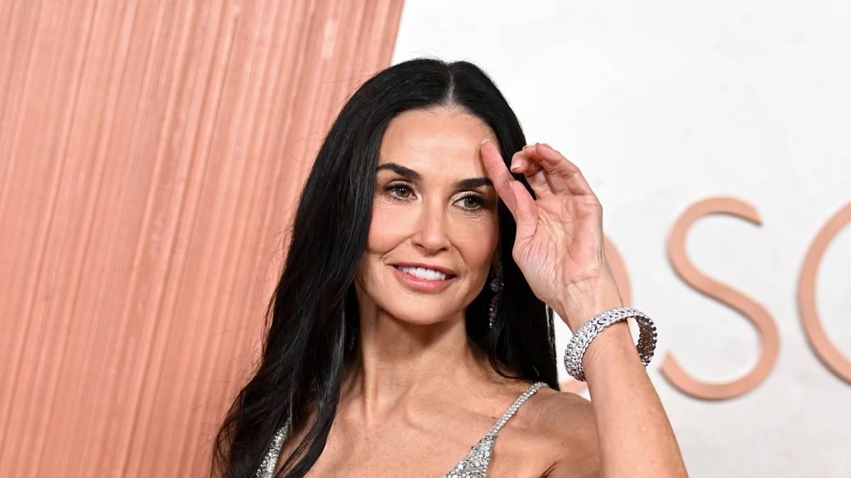 A Demi Moore 'la sustancia' se le hace bola y sigue llevando mal perder el Oscar a Mejor Actriz 2025