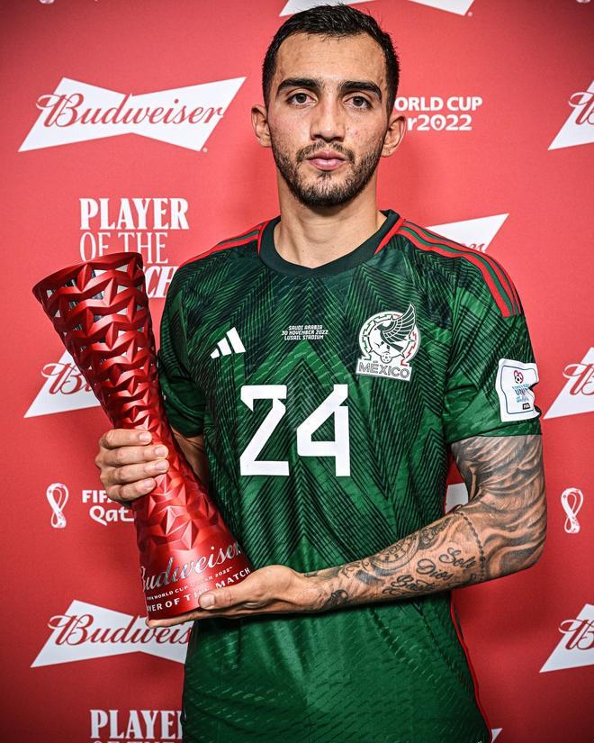 Luis Chávez marcó un golazo para hacer soñar a México, pero al final no pudo ser. Se llevó el MVP.