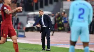 Ernesto Valverde se reencuentra con sus fantasmas en Roma