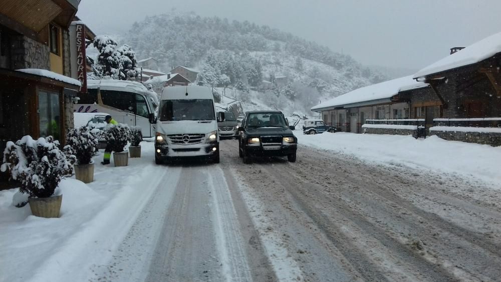 Nevada a la Cerdanya el 28 de gener