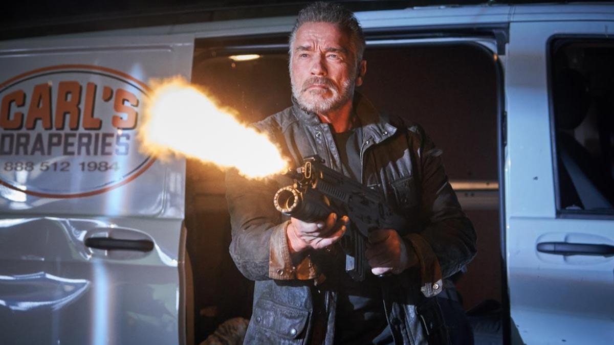 Estrenos de la semana trailer de " Terminator: destino oscuro "