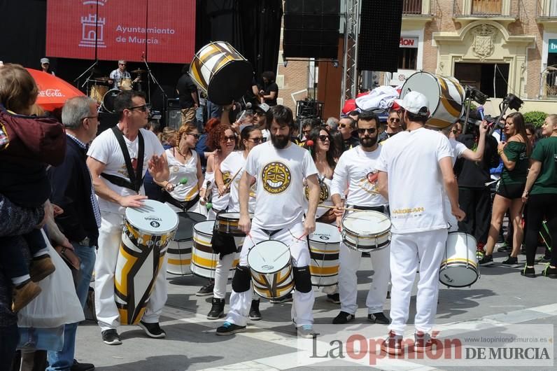 Ambiente sardinero en las calles de Murcia