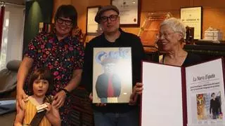Javier Rodríguez, al recibir el "Asturiano del Mes": "De chavalín, sacar un cómic me parecía algo mágico"