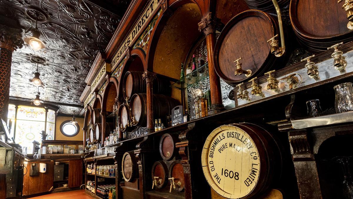 Local histórico The Crown Liquor Saloon en Belfast