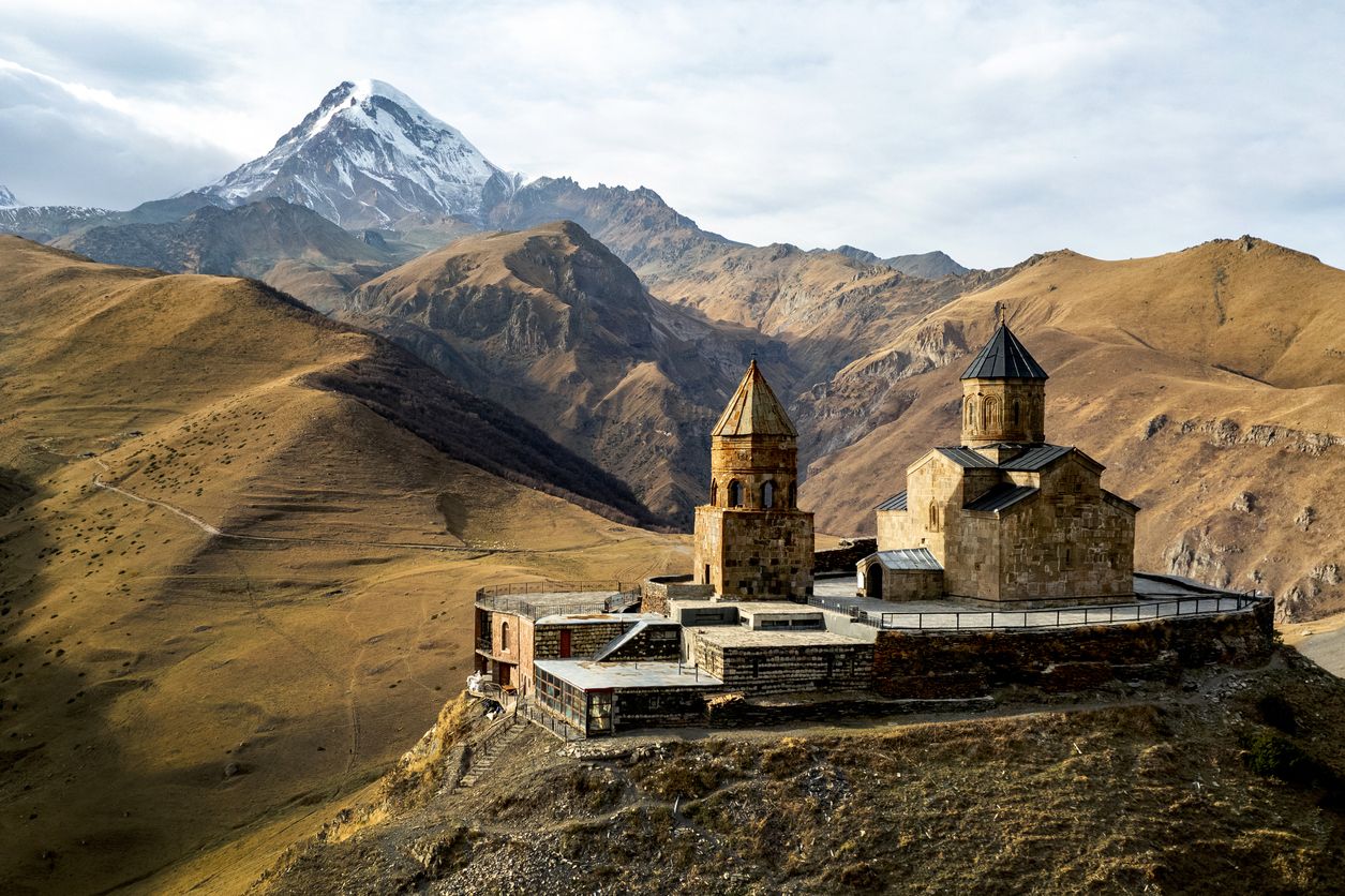 En Georgia encontrarás paisajes sorprendentes.