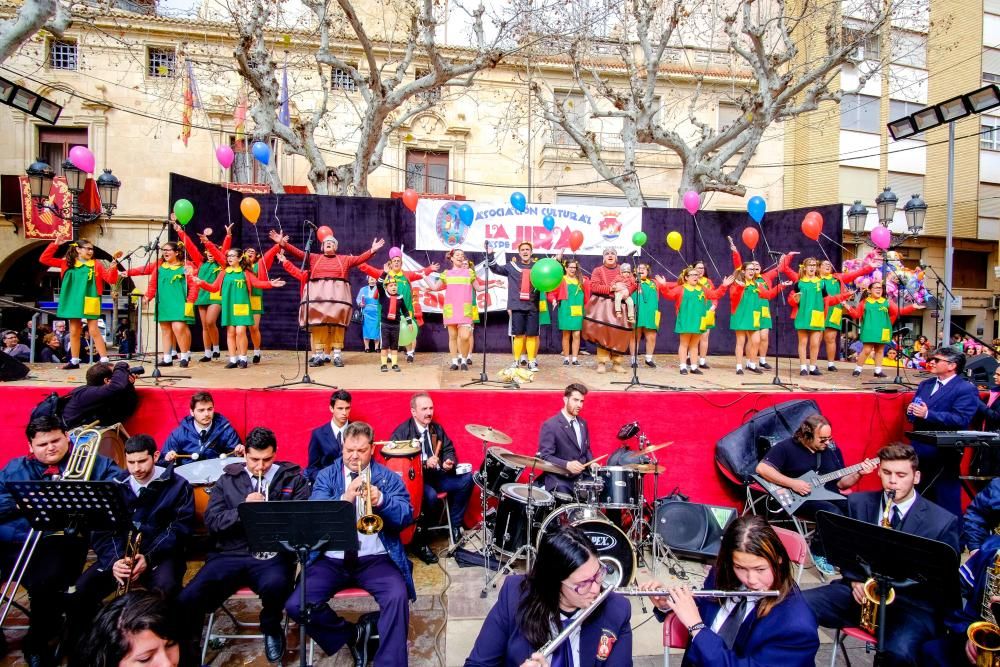 Trece grupos de adultos, jóvenes y niños han participado hoy en esta celebración declarada de Interés Turístico Provincial