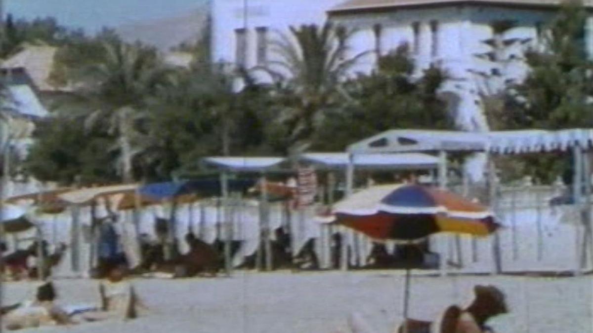 Escenas que recoge la grabación donada al Consistorio por Maximilian Greeven de sus vacaciones familiares en Benidorm en 1957 y 1958, cuando era solo un niño.  | INFORMACIÓN