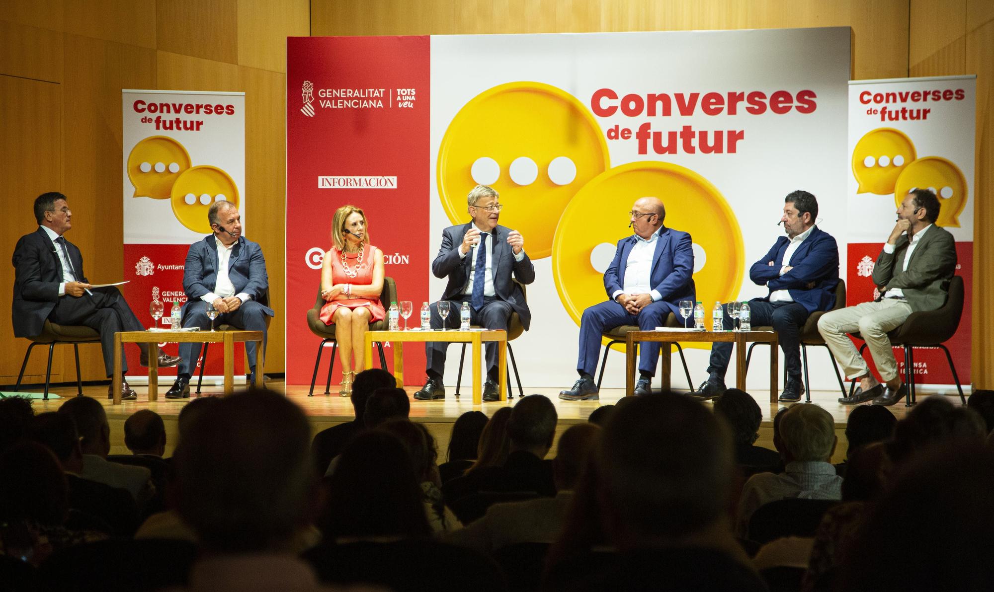 «Converses de futur» | Puig anuncia 343 millones del Gobierno en proyectos para prevenir inundaciones