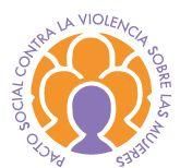 Logo del Pacto Social contra la violencia de género.