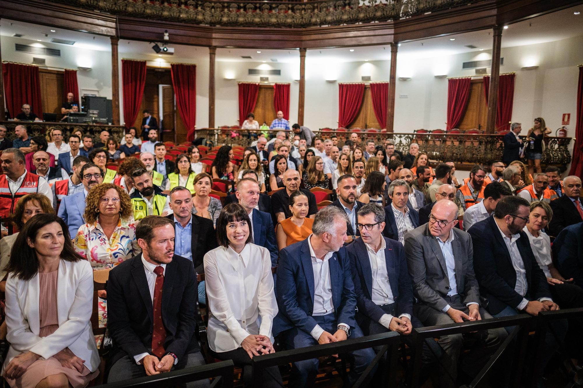 Acto institucional por el aniversario de la erupción de La Palma