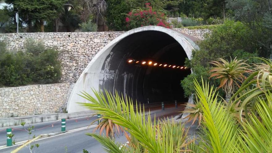 Cerrarán el túnel de Sóller por las noches en sentido Palma del  17 al 20 de septiembre