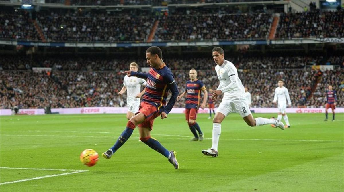 Neymar anota el segon gol per al Barça