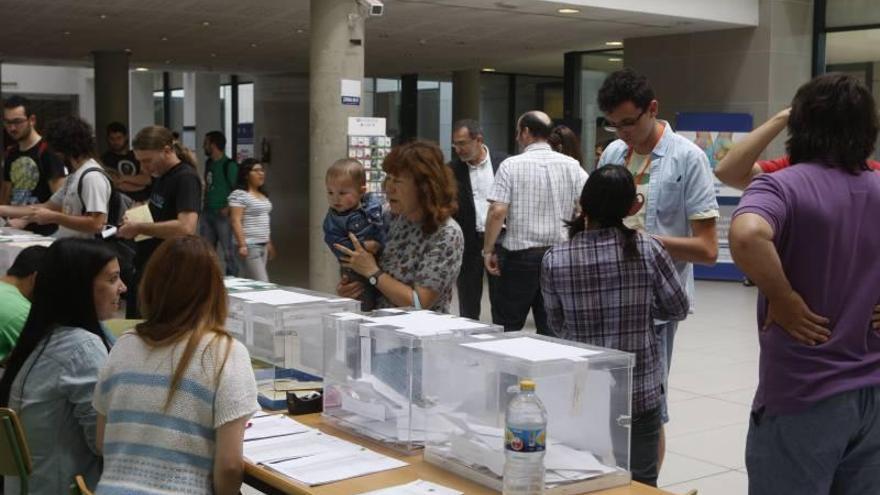 Tres candidaturas estudiantiles al claustro de la UJI