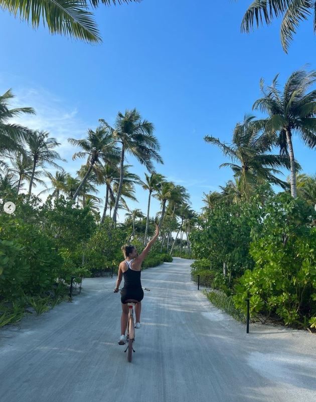 Paula Badosa: Espectaculares y merecidas vacaciones en Maldivas