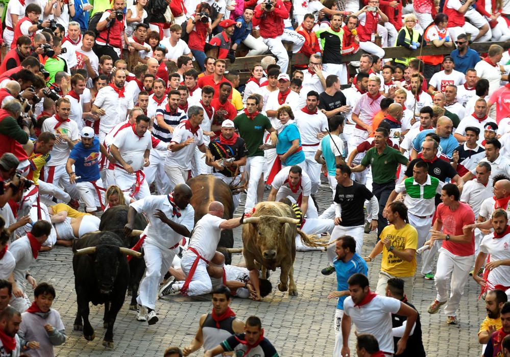 Primer 'encierro' de Sant Fermí