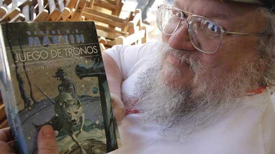 George R. R. Martin, en Gijón.