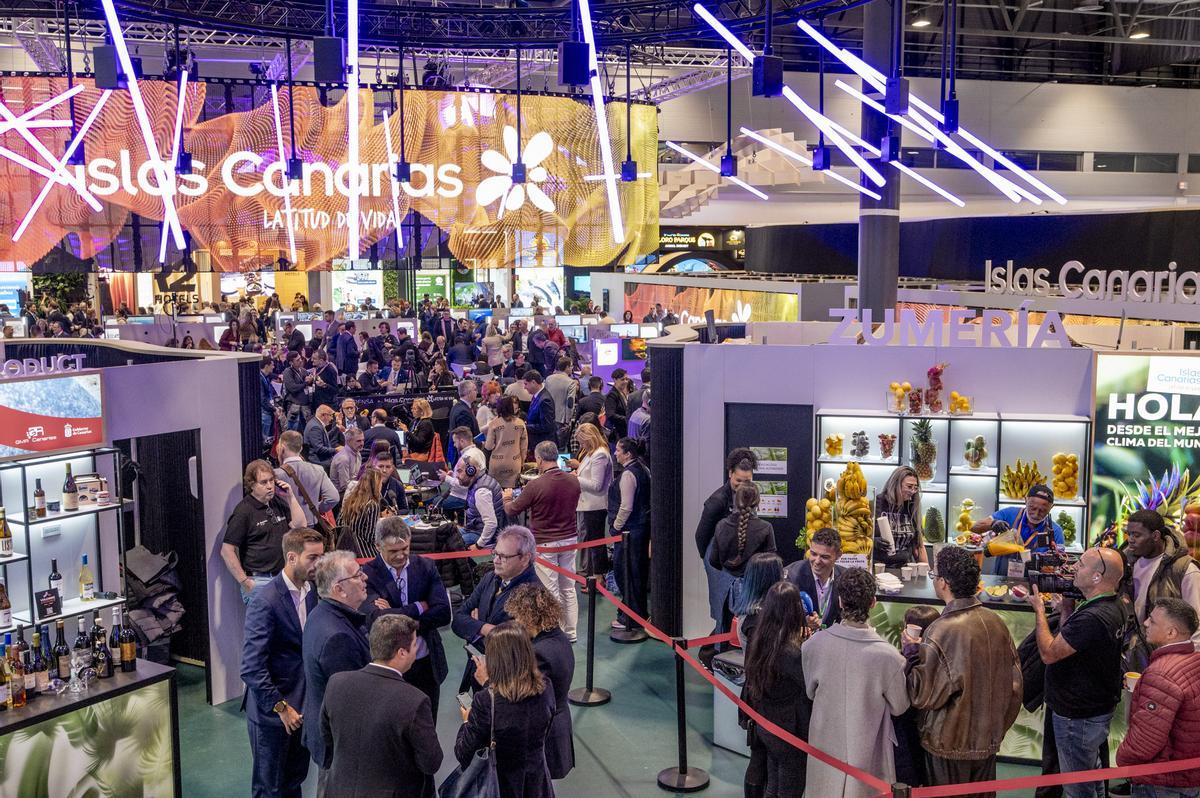 Estand de Islas Canarias en Fitur 2025..