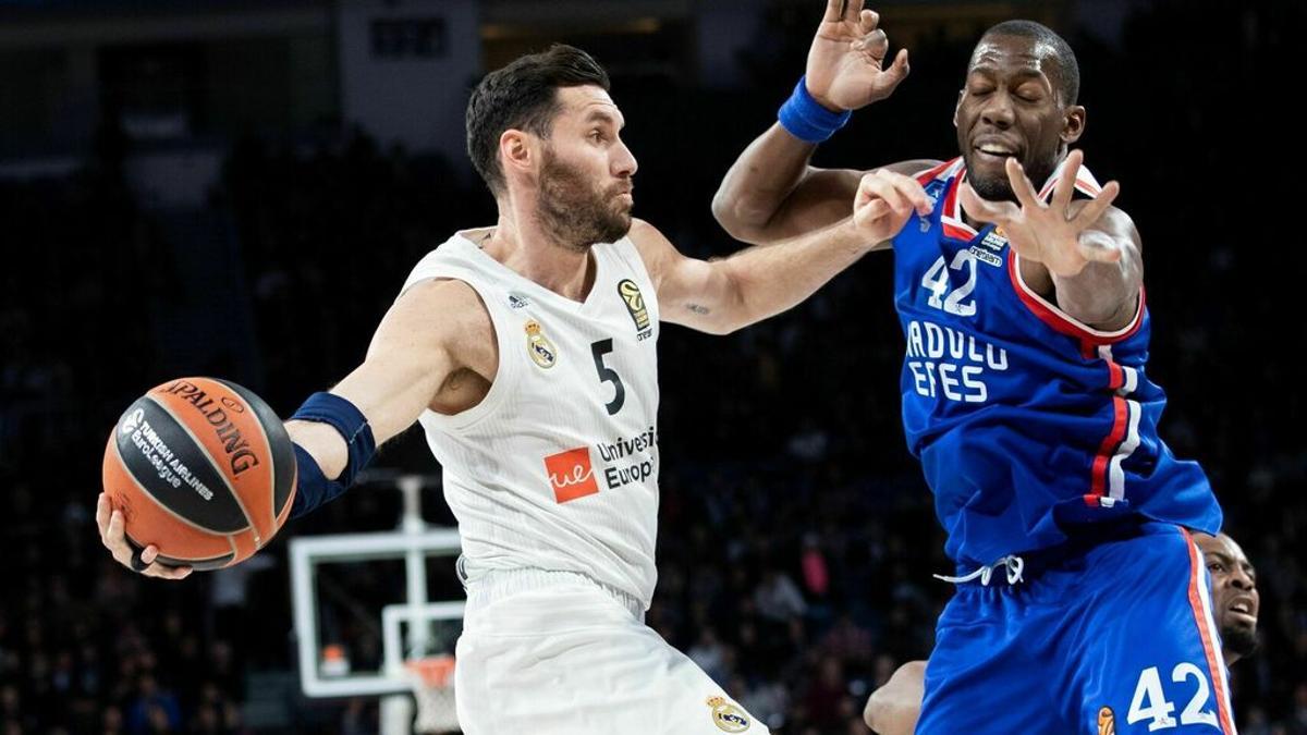 El Madrid tiene una misión complicada en la pista del Anadolu Efes