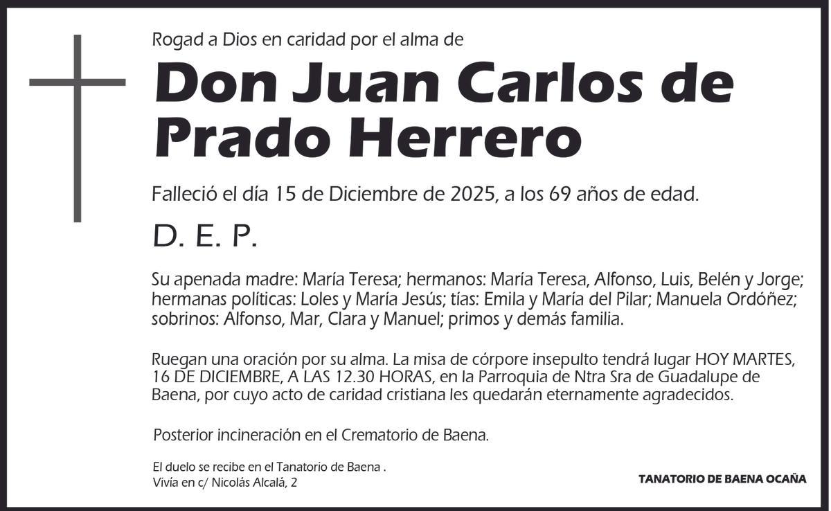 Juan Carlos de Prado Herrero