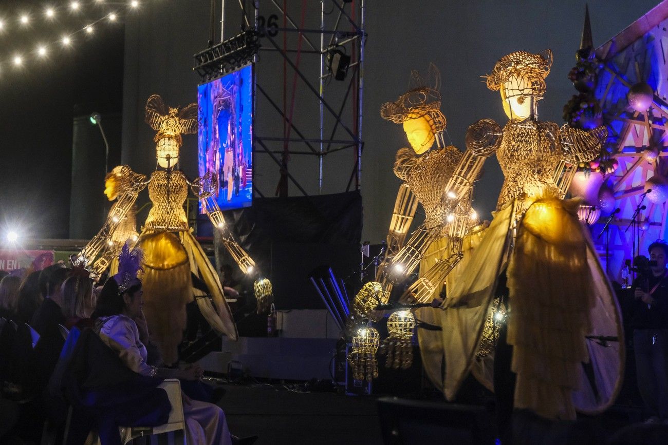 El comienzo de la Gala de la Reina del Carnaval de Las Palmas de Gran Canaria, en imágenes