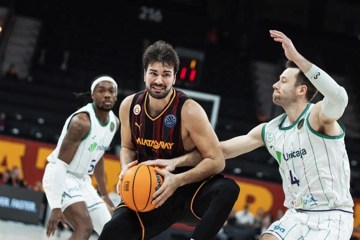 Partido disputado entre el Galatasaray turco y el Unicaja