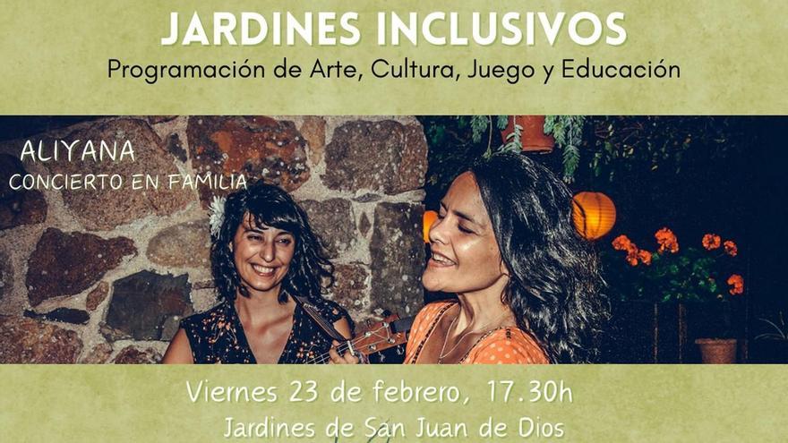 &quot;Jardines Inclusivos: Promoviendo la Diversidad a través de la Cultura&quot; inaugura su primera edición el 23 de febrero en Las Palmas de Gran Canaria